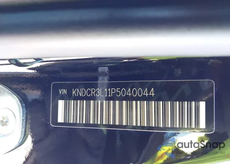 2023 Kia Niro Ev Wind из США, поврежденный, VIN KNDCR3L11P5040044